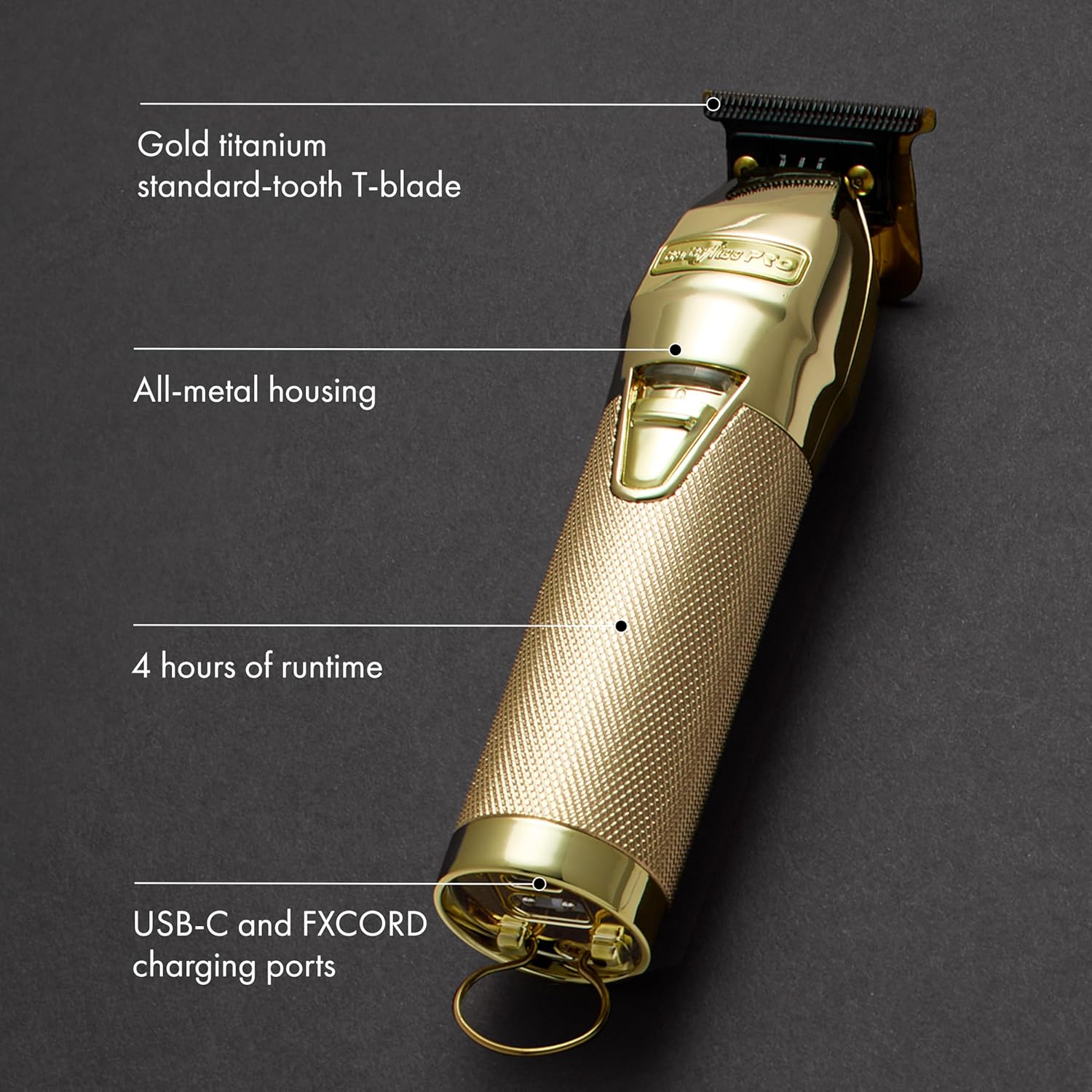 BaBylissPRO FX+ Professional Barber Cord\/Cortapelos inalámbricos \...
