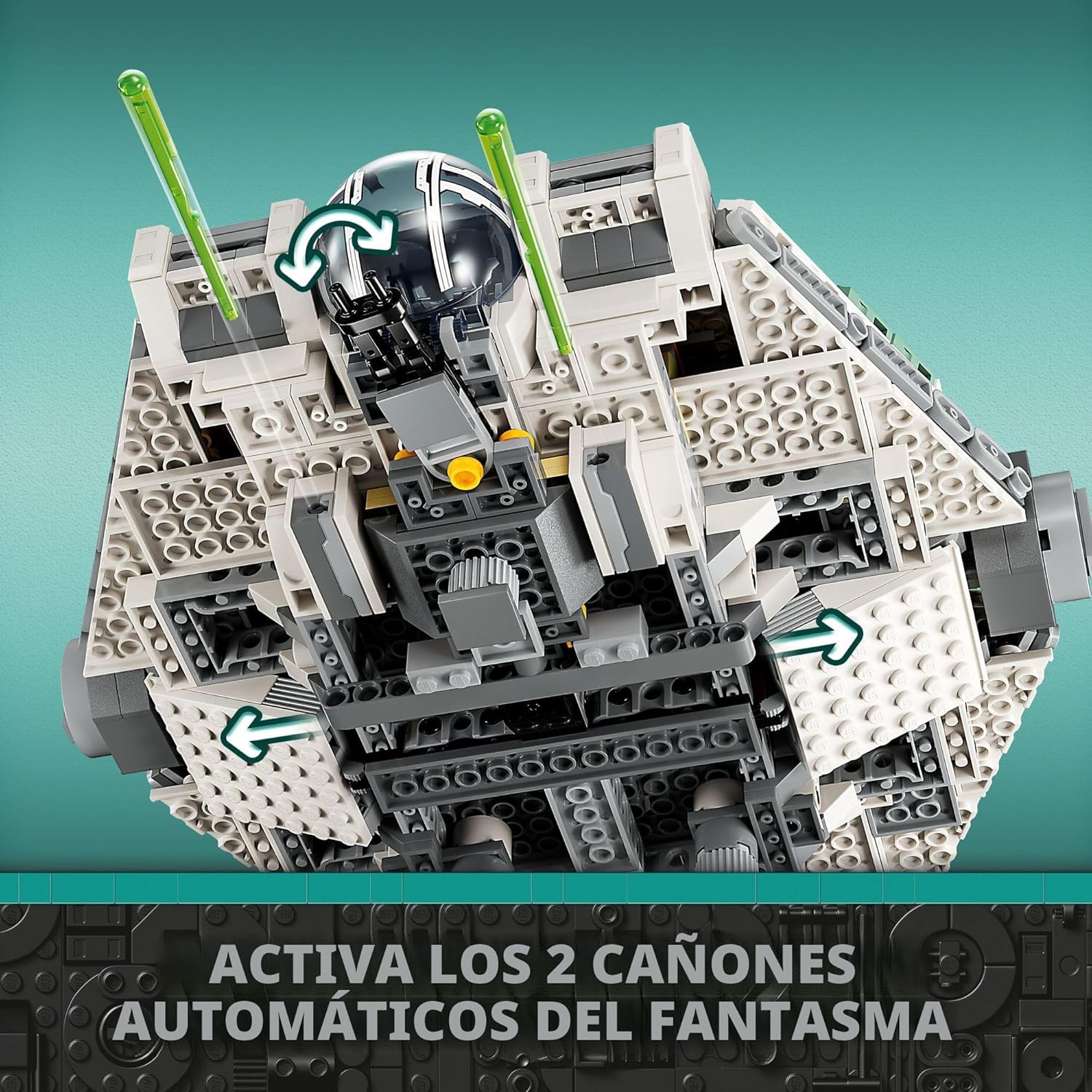 LEGO Star Wars Ahsoka Ghost and Phantom II - Juguete de nave espaci...