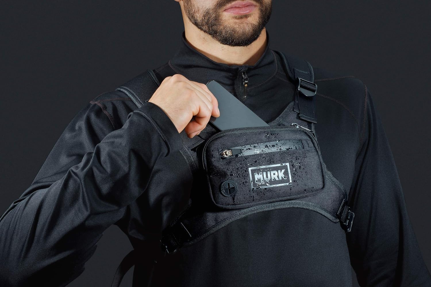 MVRK Mochila de pecho resistente al agua - Chaleco para correr para...