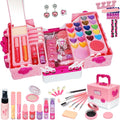 Juego de maquillaje para niñas \u2013 54 piezas de juguetes para ni...