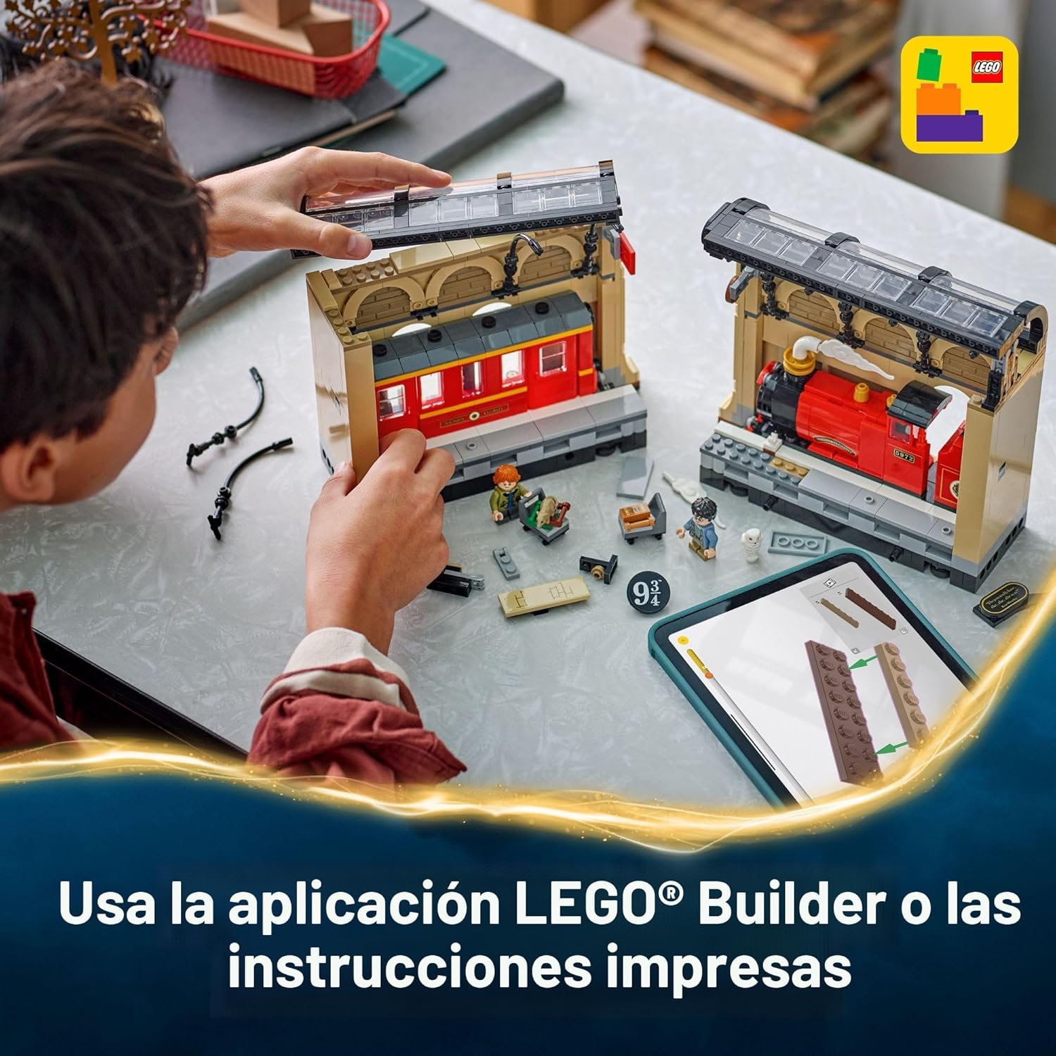LEGO Harry Potter Book Nook: Hogwarts Express Building Set \u2013 D...