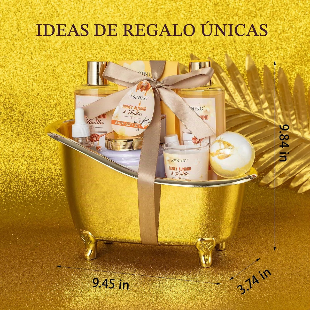 Cestas de regalo de spa para mujeres y hombres, juegos de baño de a...