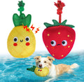 BEAUTYZOO Juguetes flotantes de piscina de agua para perros, paquet...