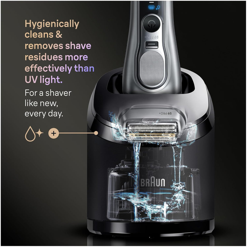 Braun Series 9 PRO+ - Afeitadora eléctrica para hombres, maquinilla...