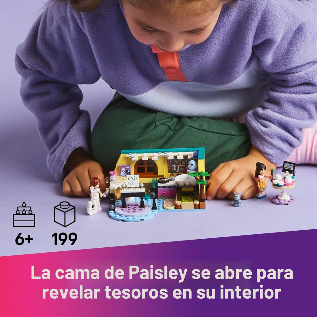 LEGO Friends Paisley - Juguete de construcción de habitación, juego...