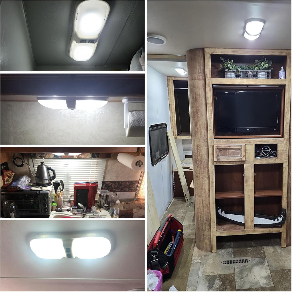 Bombillas LED brillantes T10 921 922 912 para 12V RV Trailer luz de...