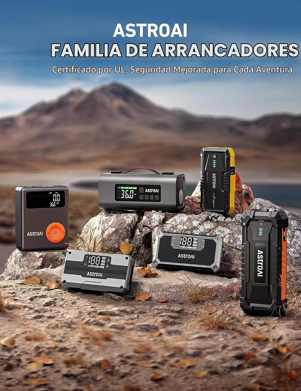 AstroAI S8 Arrancador de Batería de Coche, Paquete de Batería de Ar...
