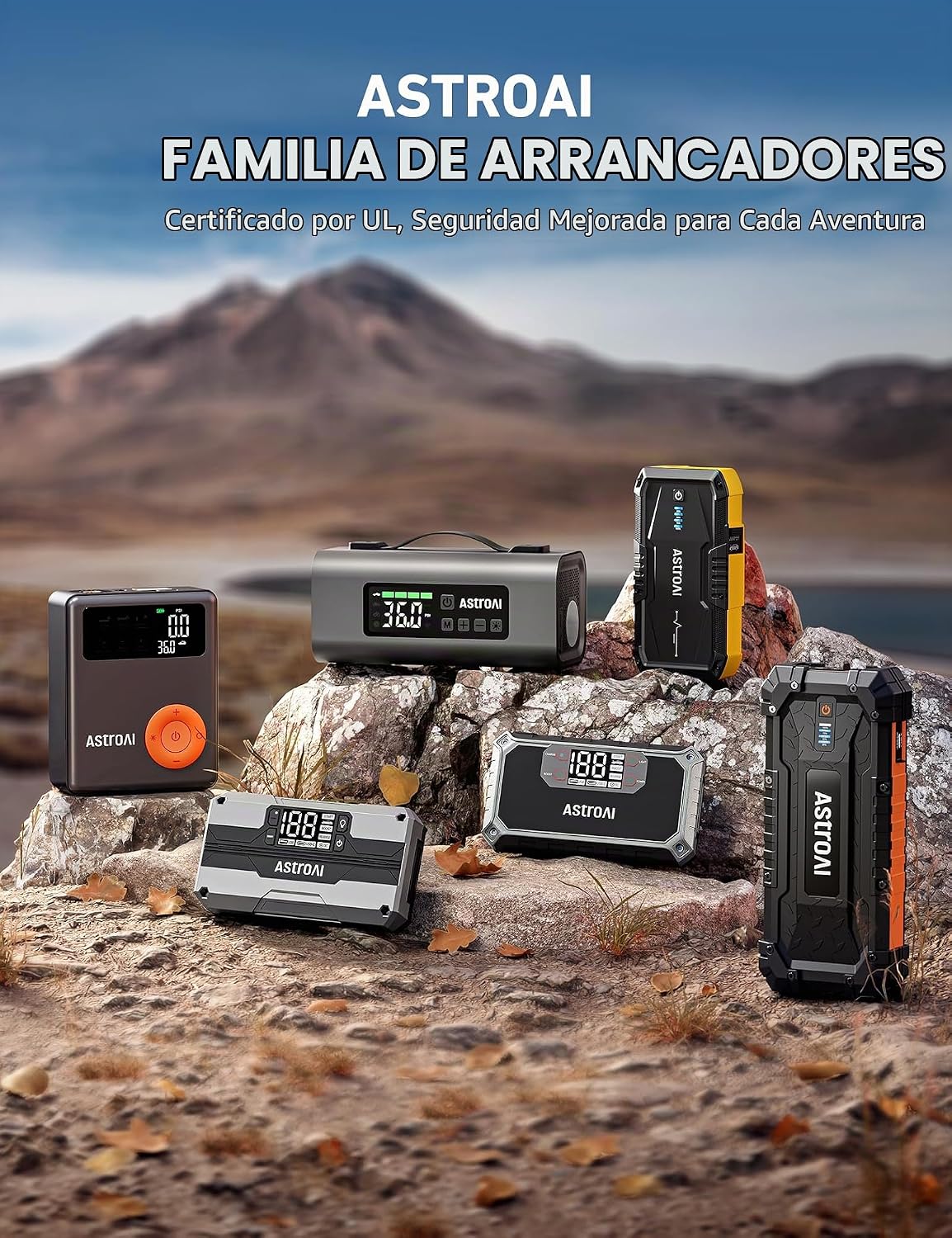 AstroAI S8 Arrancador de Batería de Coche, Paquete de Batería de Ar...