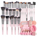 MAANGE Juego de 54 brochas de maquillaje, juego de herramientas de...