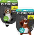 Playology Juguetes para perros | Juguete de peluche de mapache y ar...