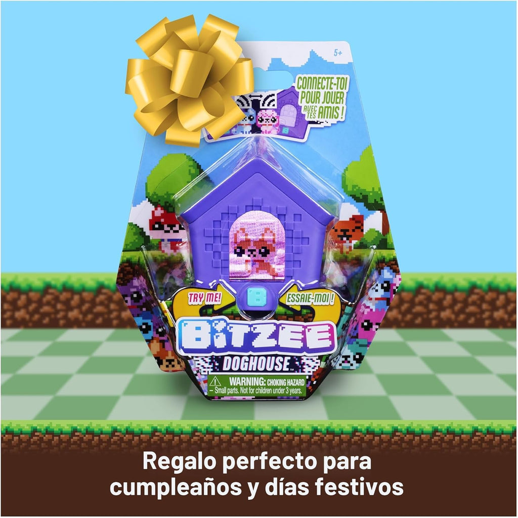 BITZEE, Juguete interactivo para casa de perro con 15 cachorros en...