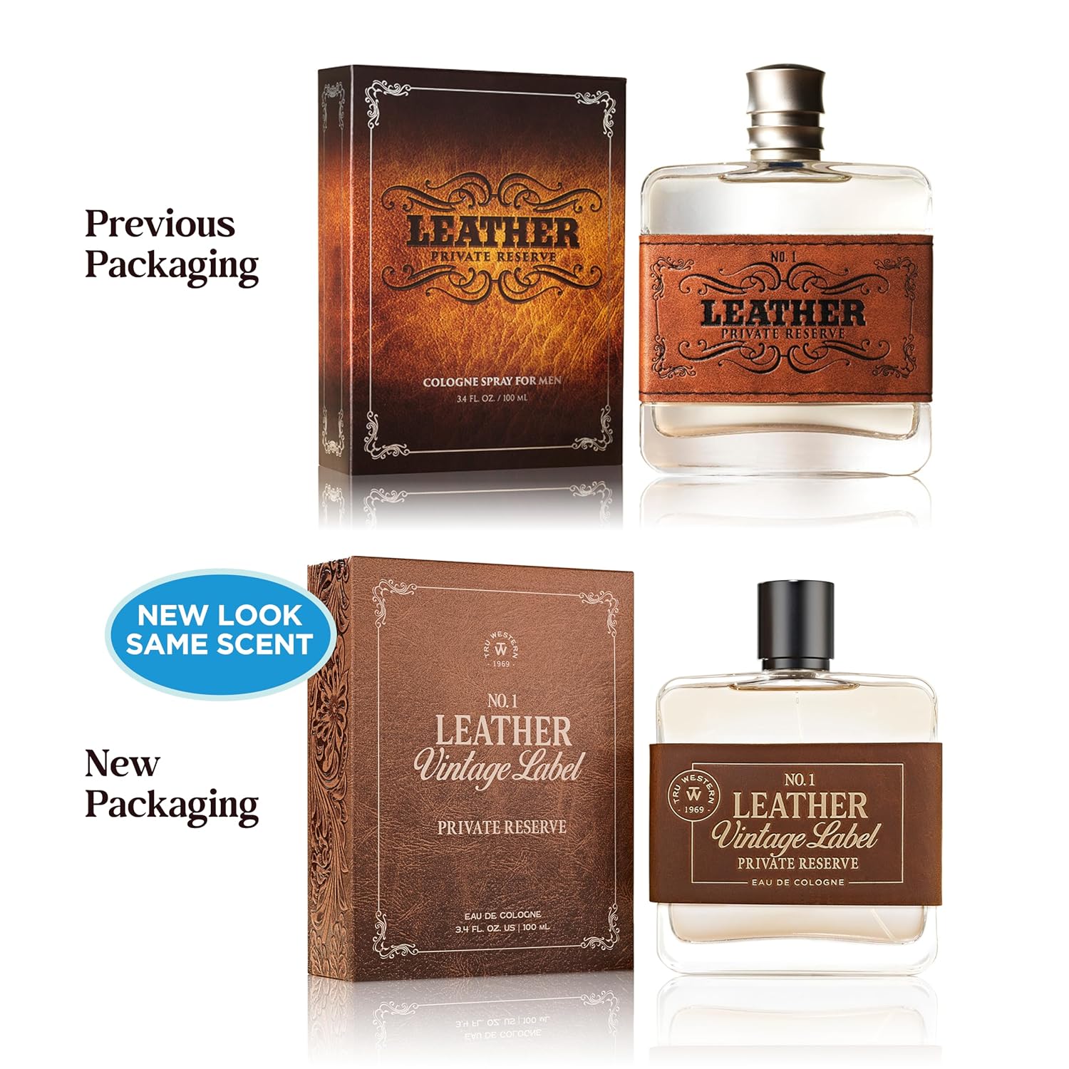 Cuero No. 1 de Tru Western, Vintage Label Private Reserve, 3.4 fl o...