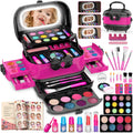 58 piezas Kit de maquillaje para niños para niña - Juego de cosméti...