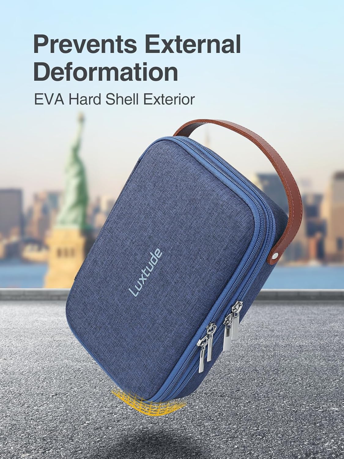 Luxtude Estuche para cortapelos, maletines portátiles de viaje para...