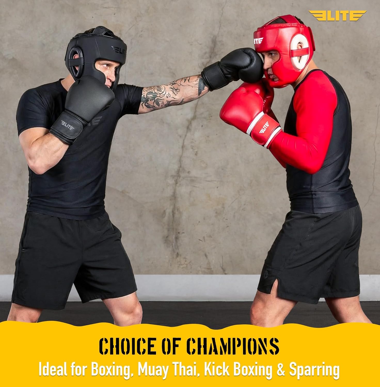 Elite Sports Mejor Casco de Boxeo, Protector de Cabeza de Seguridad...