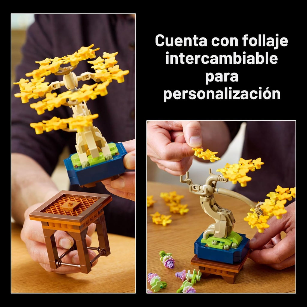 LEGO Botanicals - Juego de construcción de mini árboles bonsái, blo...