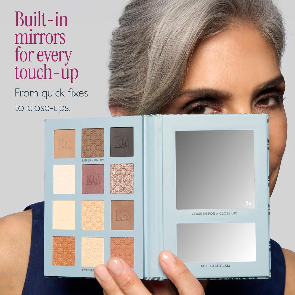 LAURA GELLER NEW YORK Paleta de maquillaje de viaje de cara complet...