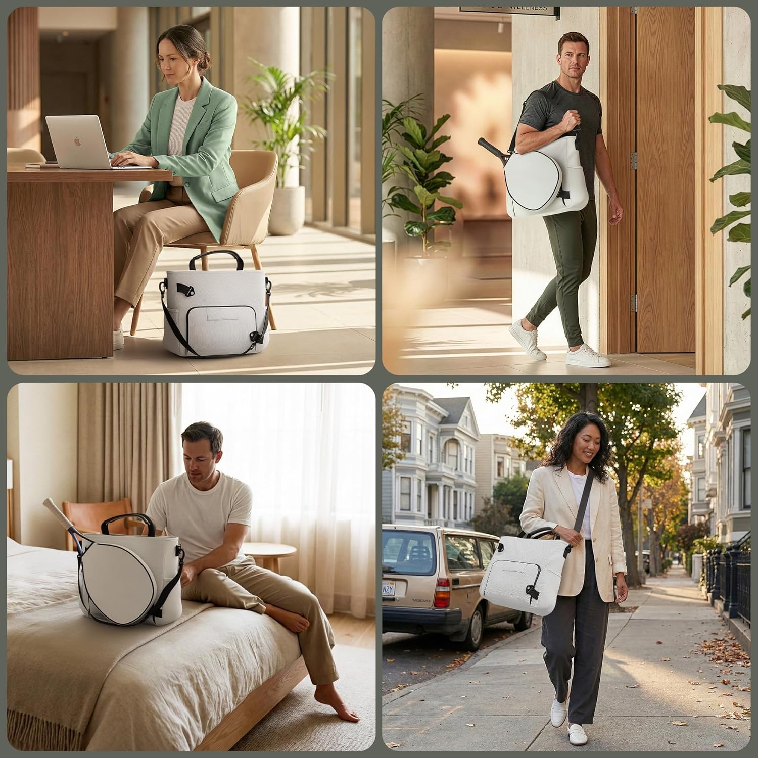 Acewell Athletics Bolsas de tenis para mujeres y hombres \u2013 Ele...