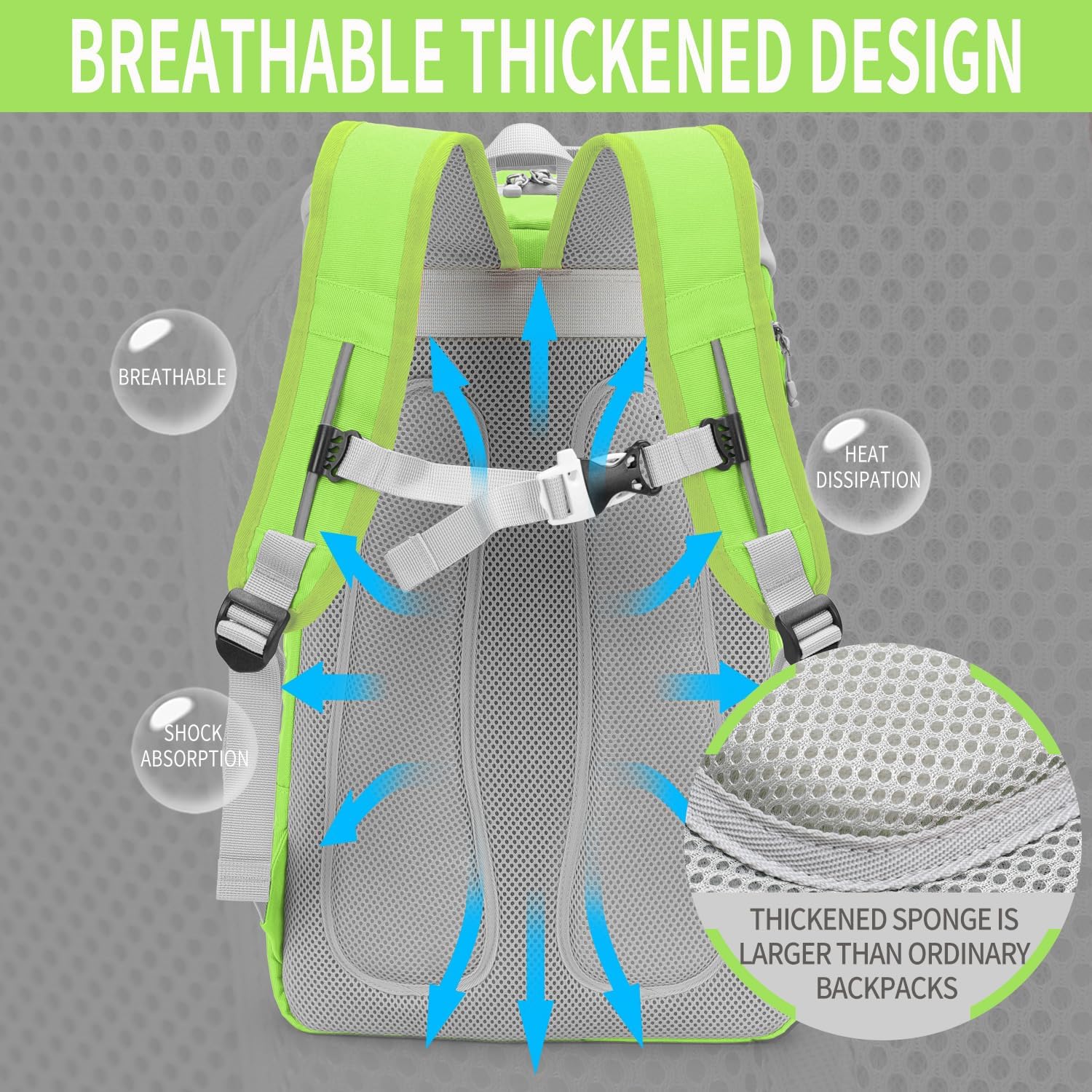 INOXTO Mochila de tenis de 40L para hombres y mujeres, bolsa grande...