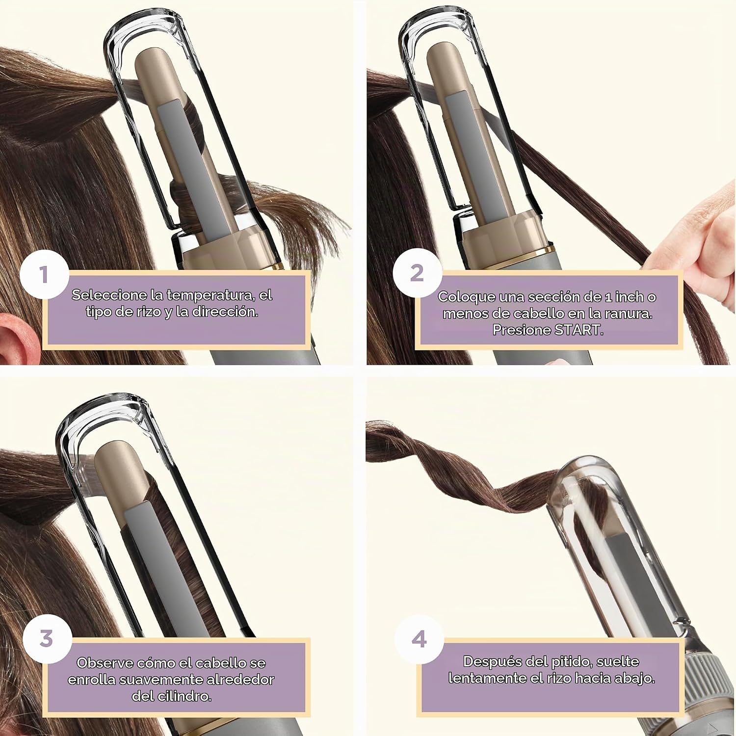 INFINITIPRO by Conair Curl Secret MINI - Rizador automático de 1\/2...
