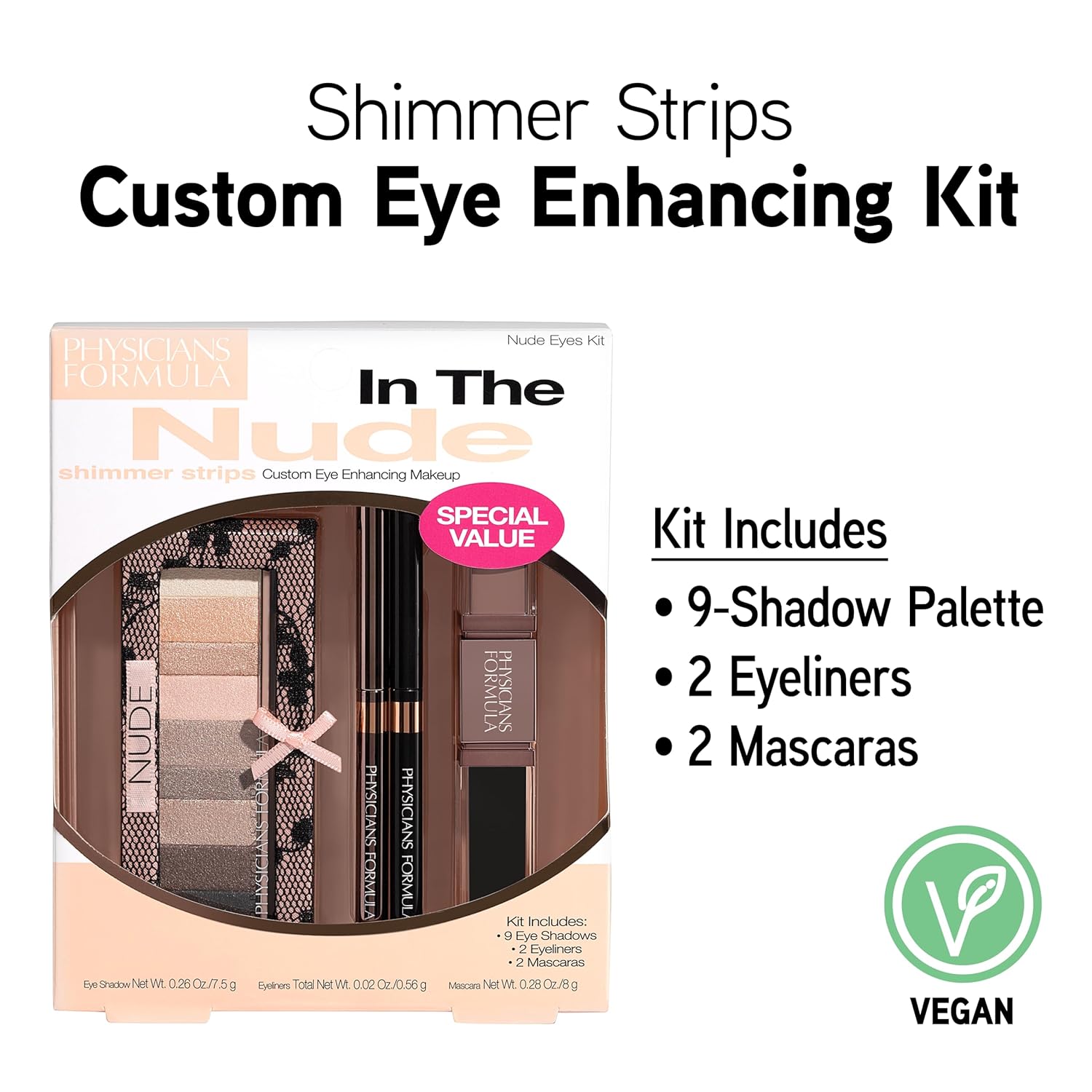 Physicians Formula, Kit Shimmer Strips para resaltar la mirada, col...