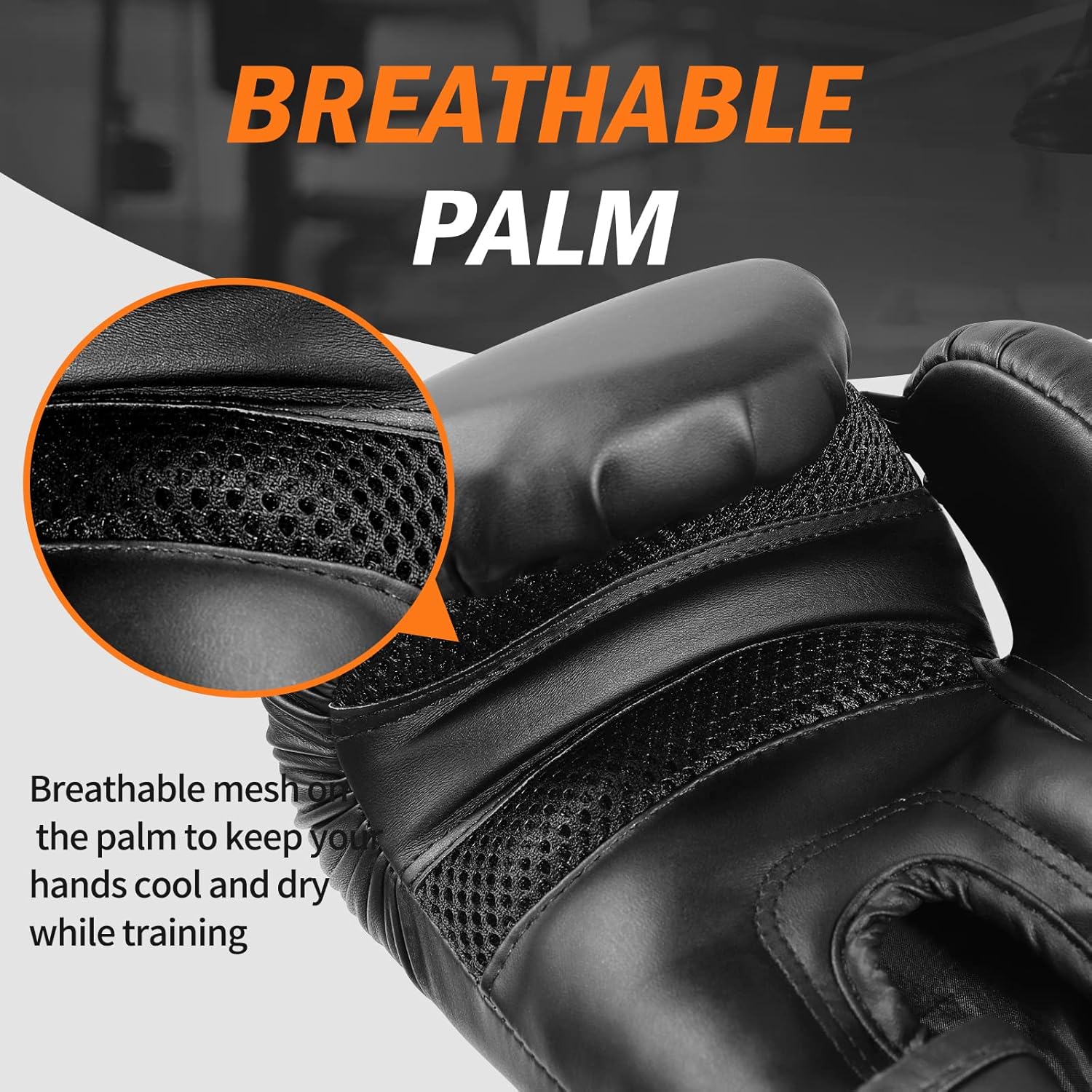 FIVING Guantes de boxeo para hombres y mujeres, adecuados para boxe...