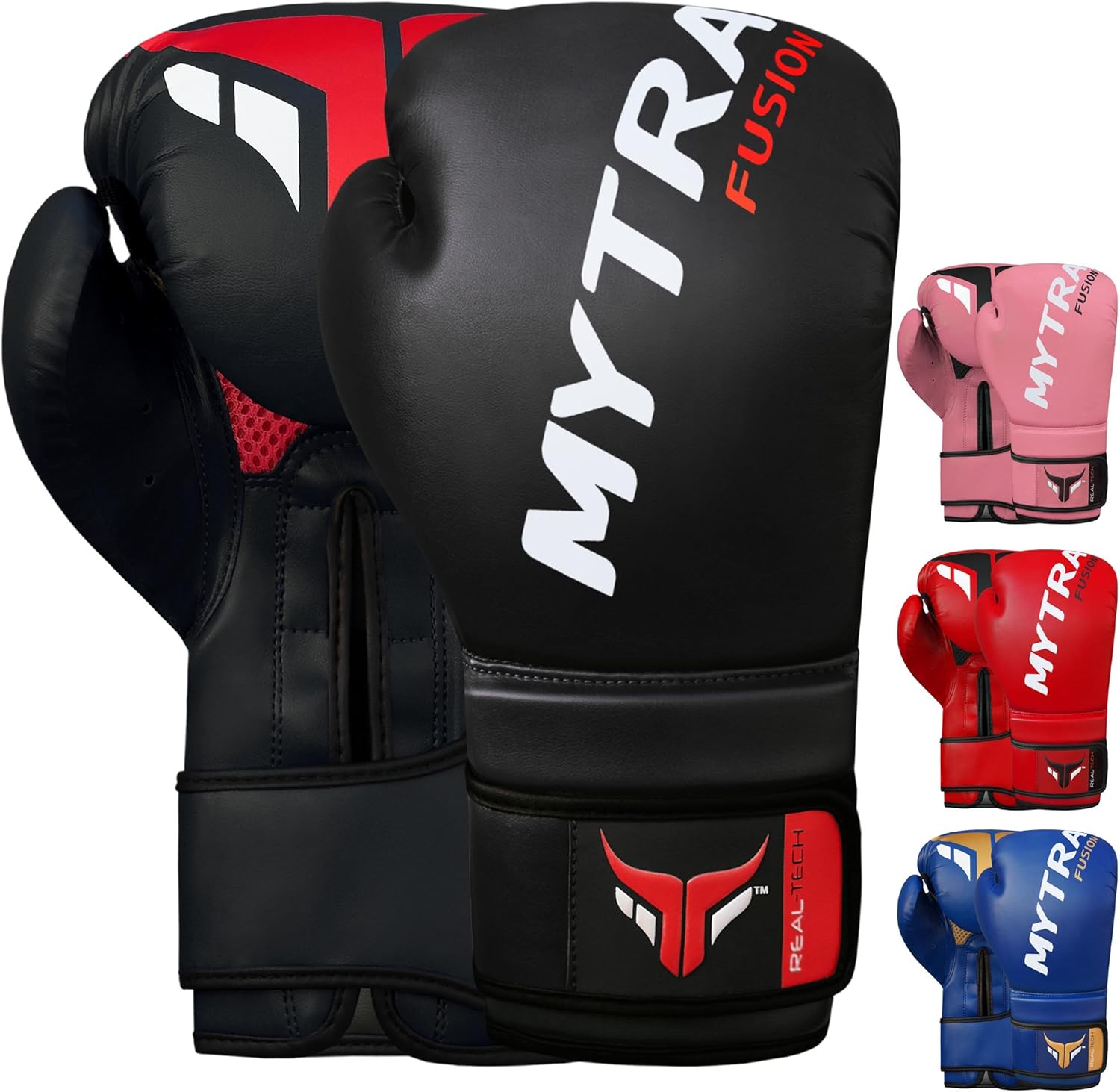 Mytra Fusion Guantes de boxeo Hombres Mujeres Guantes de kickboxing...