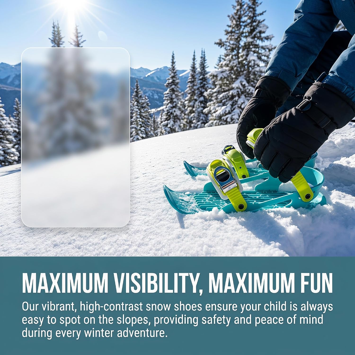 Snow Pro - Juego de mini patines cortos de esquí, patines ajustable...