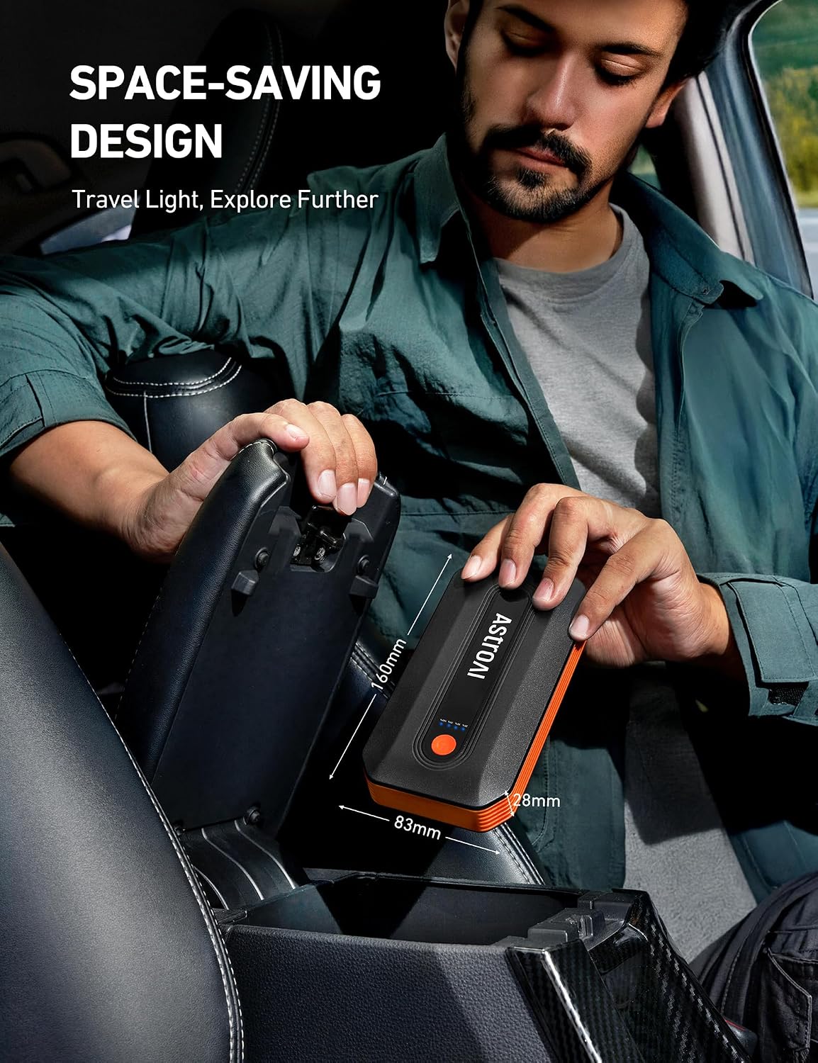 AstroAI B8 3000A - Arrancador de Batería de Coche, Paquete de Bater...