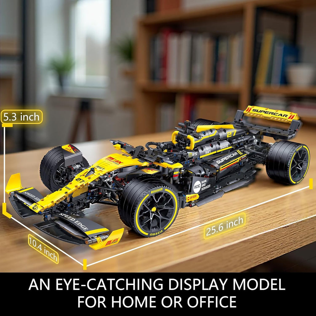 JSINMA Technic F1 RS20 - Kit de construcción de autos de carreras,...