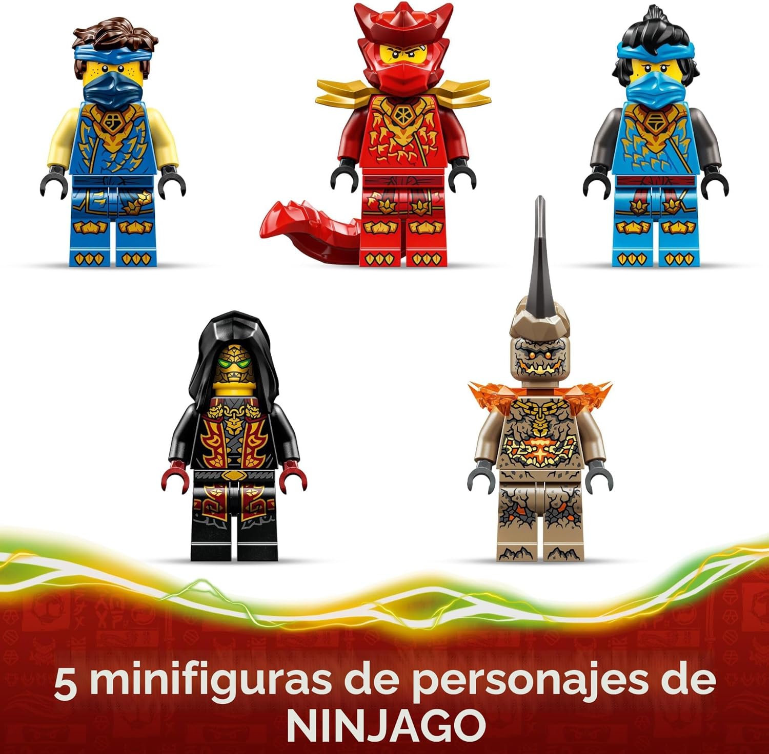 LEGO NINJAGO Jay's - Juguete de construcción de autos transform...