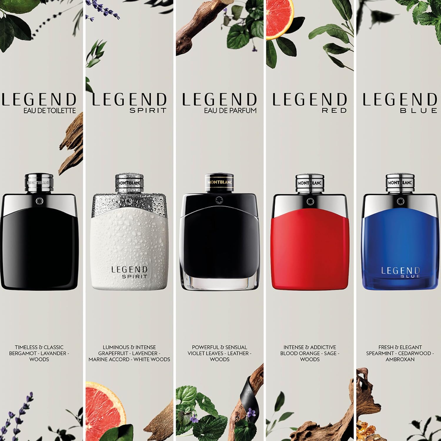MONTBLANC - Legend Eau de Toilette - Colonia para hombre - Fraganci...