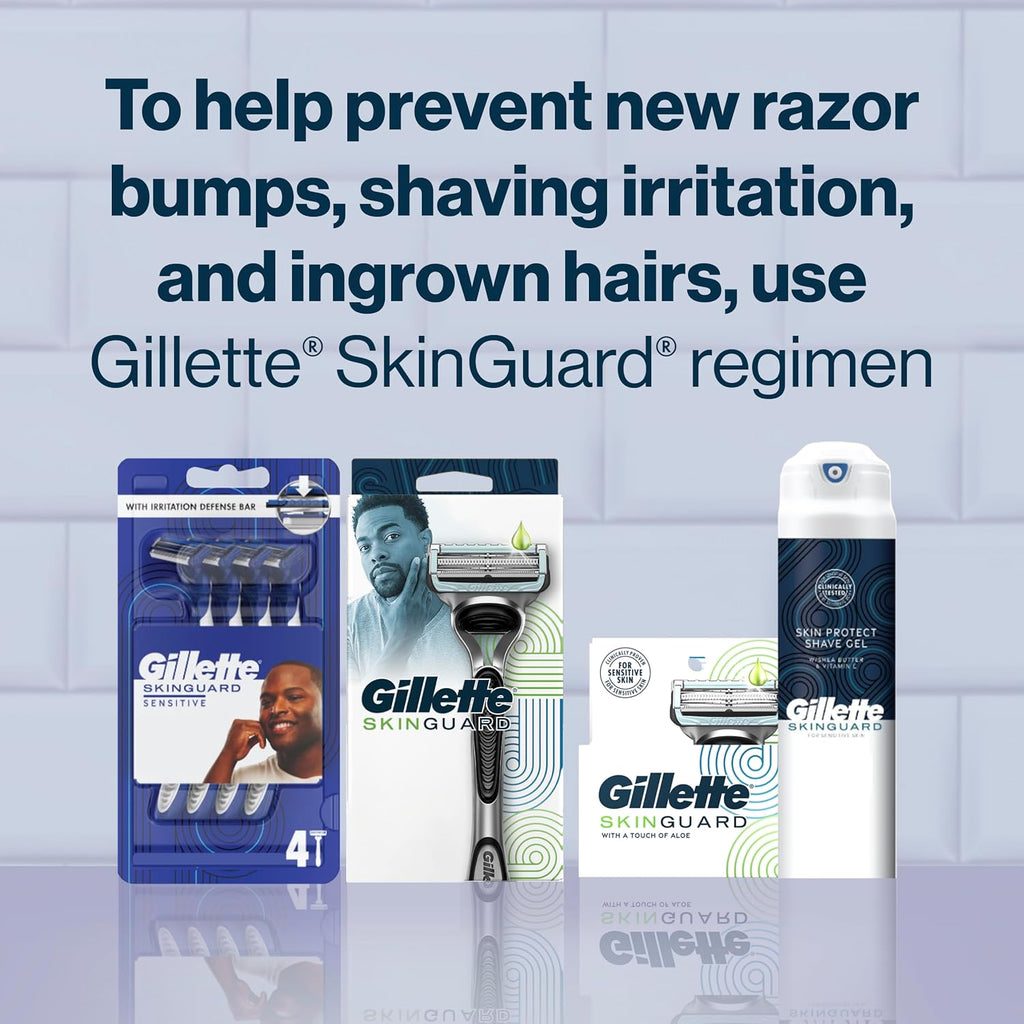 Gillette SkinGuard - Maquinillas de afeitar para hombres, 1 mango d...