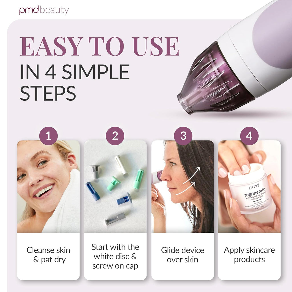 PMD Beauty Personal Microderm Classic - Uso en el hogar, herramient...