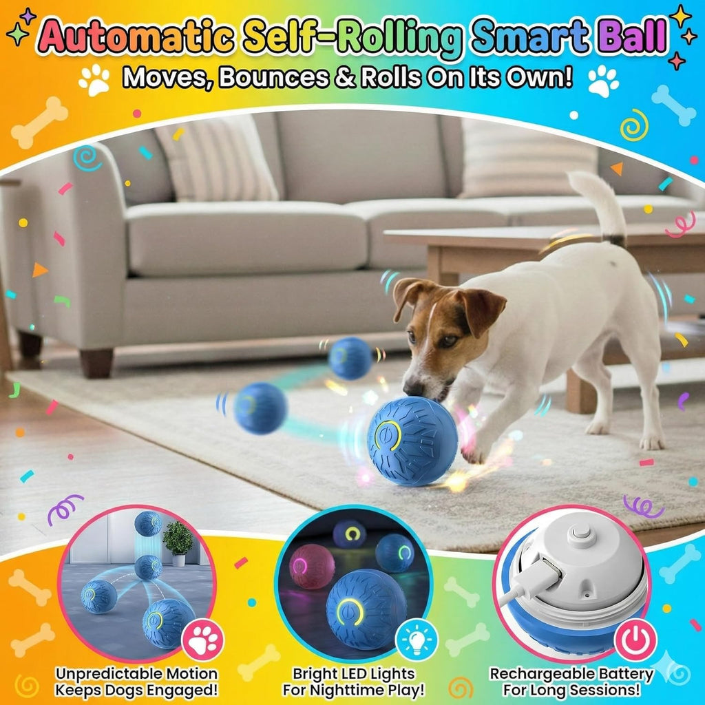 Fur4Fun Juego interactivo de juguete para perros para cachorros y p...