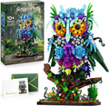JOJO&amp;Peach MOC - Juego de construcción de juguete de búho flora...