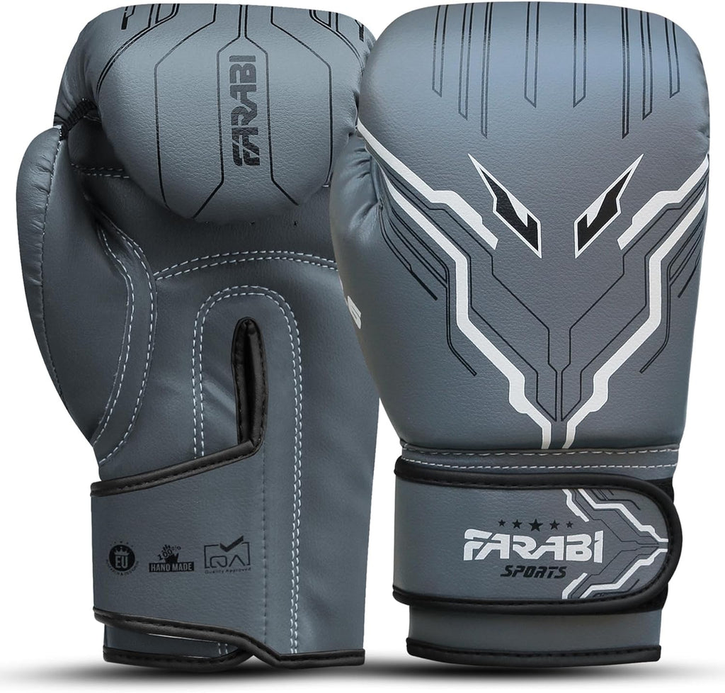 Farabi Sports Guantes de boxeo para niños y niñas, guantes de kickb...
