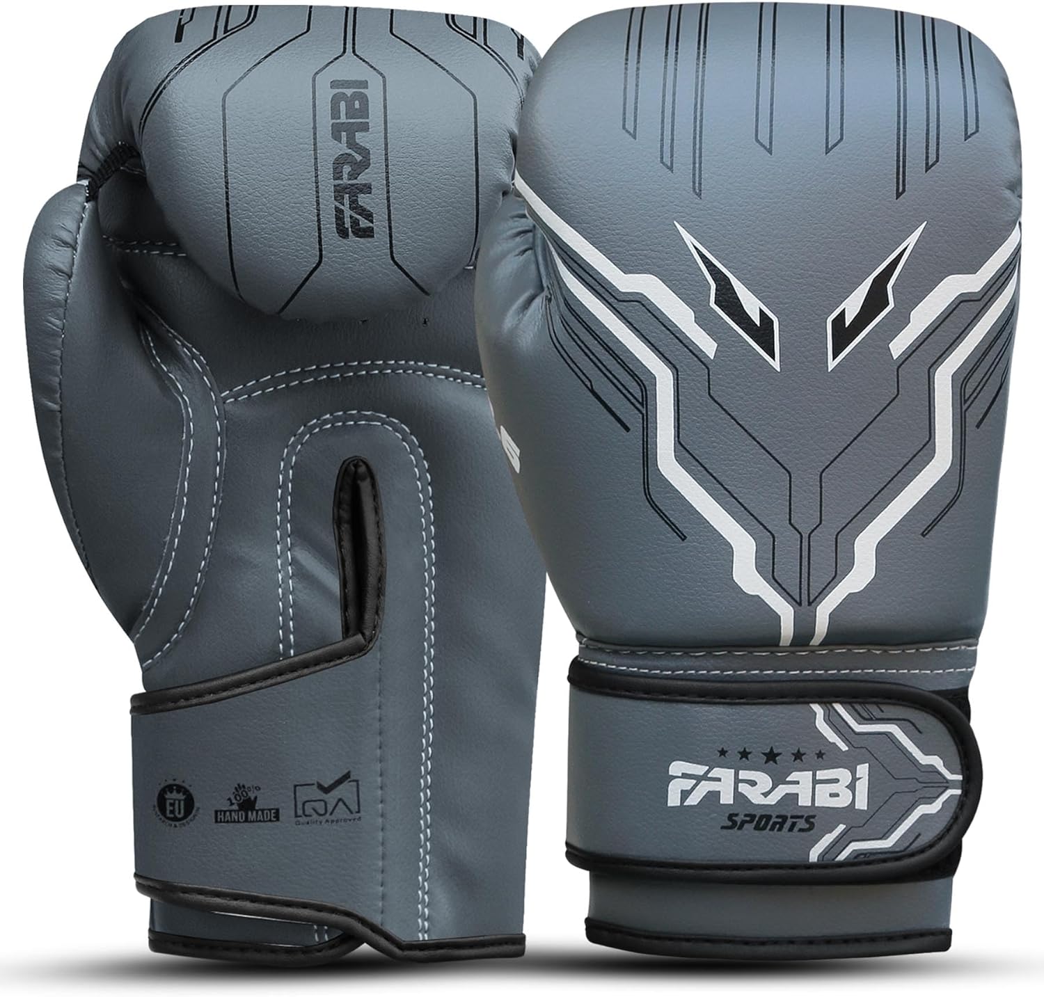 Farabi Sports Guantes de boxeo para niños y niñas, guantes de kickb...