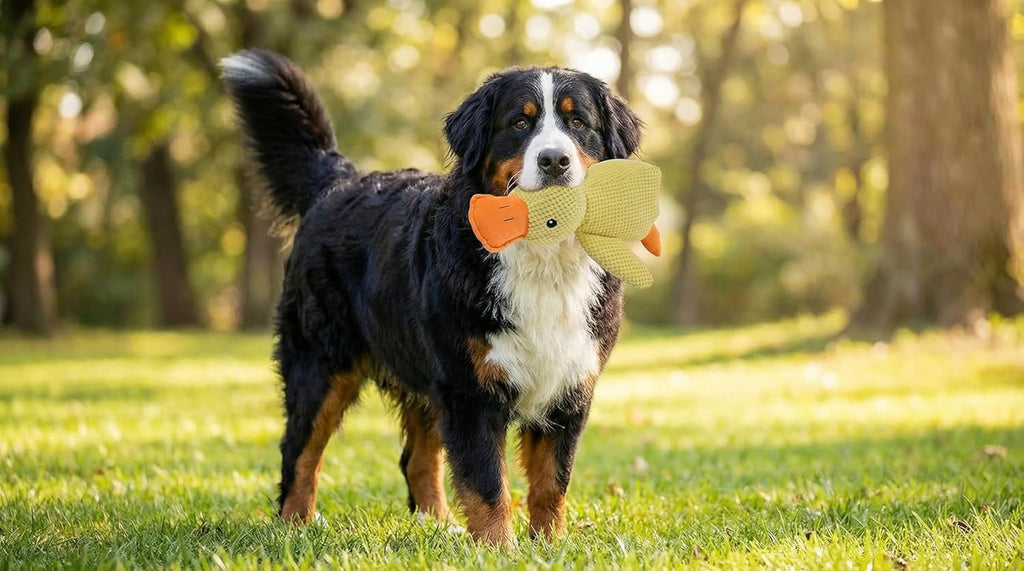 Paw-FECT Piece - Juguete calmante de felpa para perro, con sonido d...