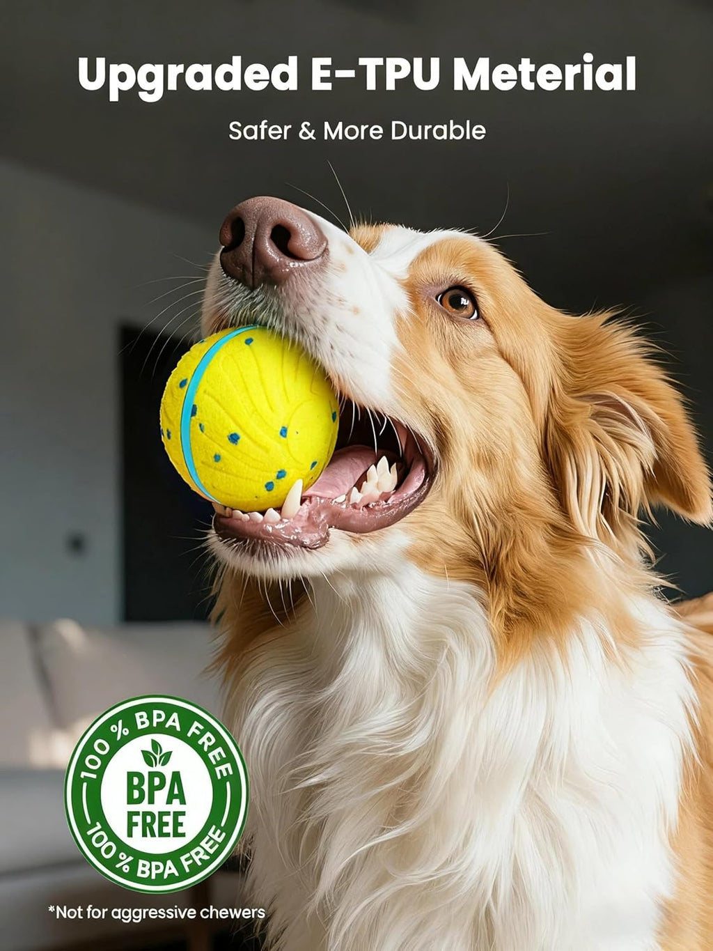 Xeuch Pelotas Interactivas Inteligentes para Perros, Pelota con Mov...