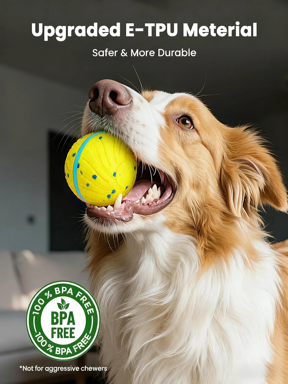 Xeuch Pelotas Interactivas Inteligentes para Perros, Pelota con Mov...
