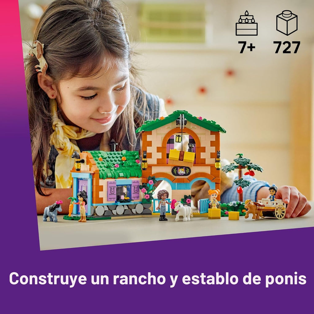 Juguete de construcción LEGO Friends Rancho y Establo de Ponis - Ju...