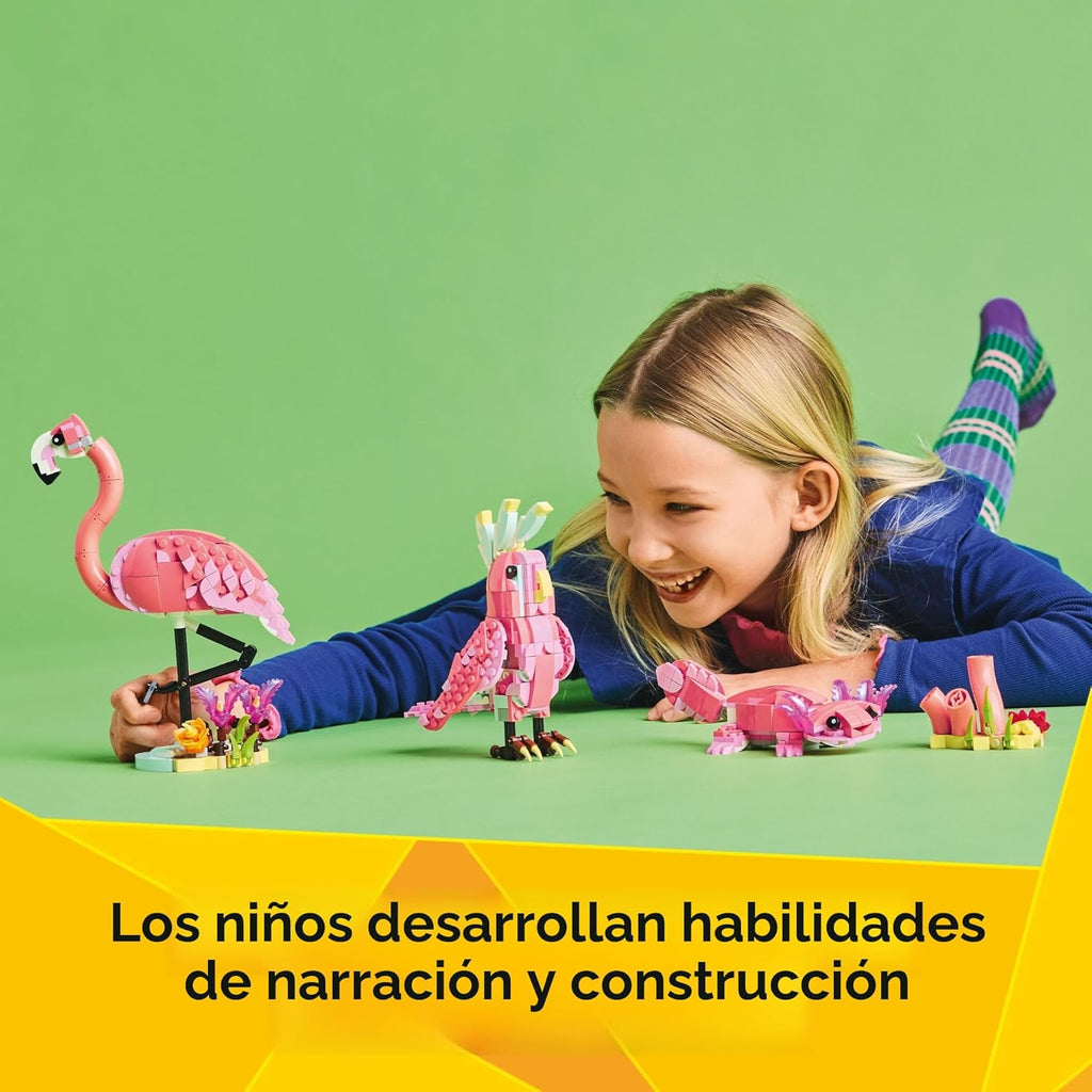 LEGO Creator 3 en 1 Animales Salvajes: Juguete de Construcción de A...