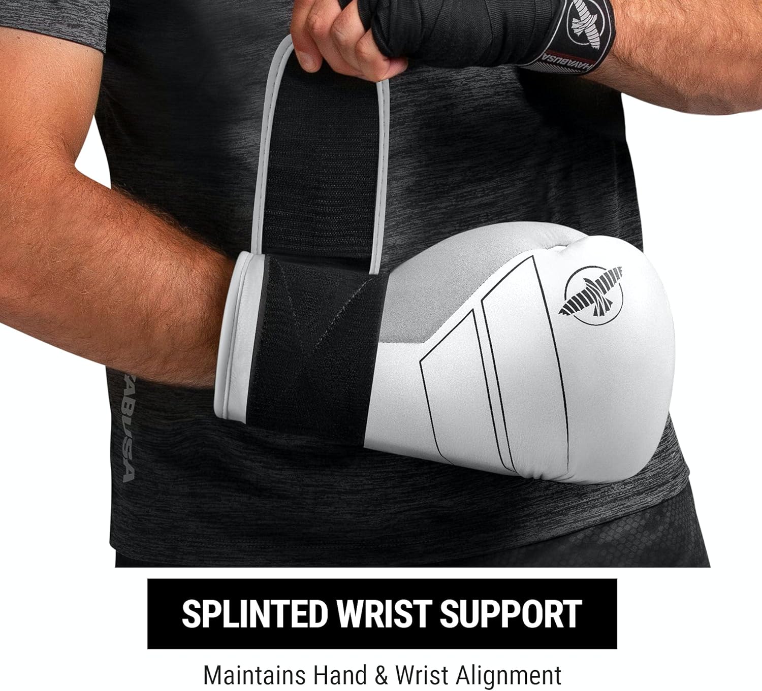 Hayabusa S4 - Guantes de boxeo de cuero para mujer y hombre