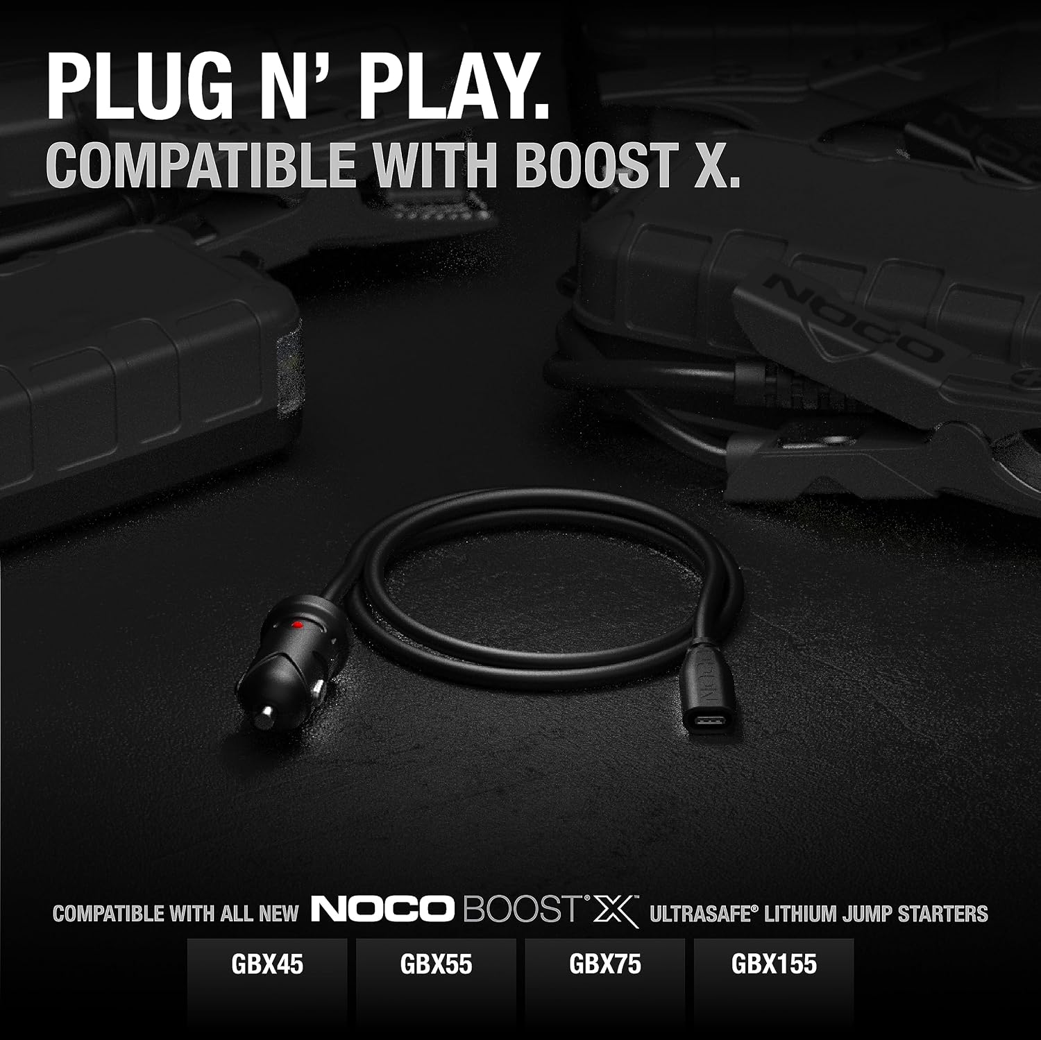 NOCO GBC011 Boost X 65W 12V Cargador de coche para arrancadores de...
