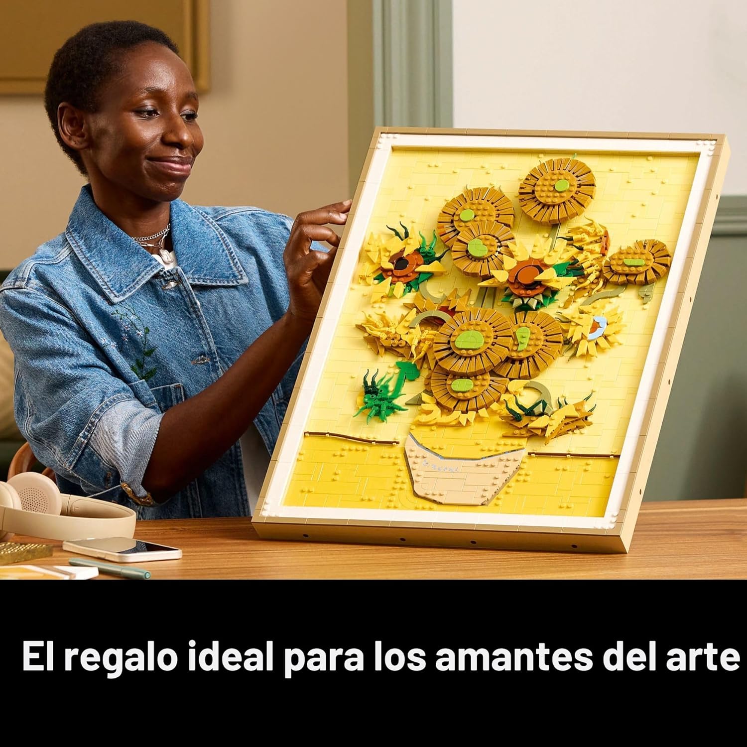 LEGO Art Vincent Van Gogh \u2013 Set de Construcción de Girasoles p...