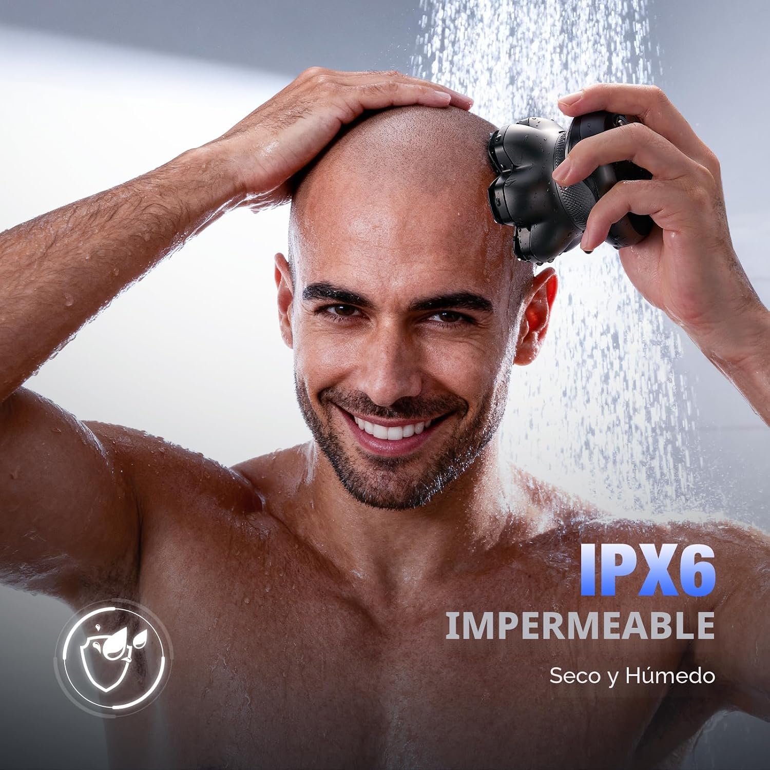 Kensen PRO - Afeitadoras de cabeza 7D para hombres calvos, afeitado...