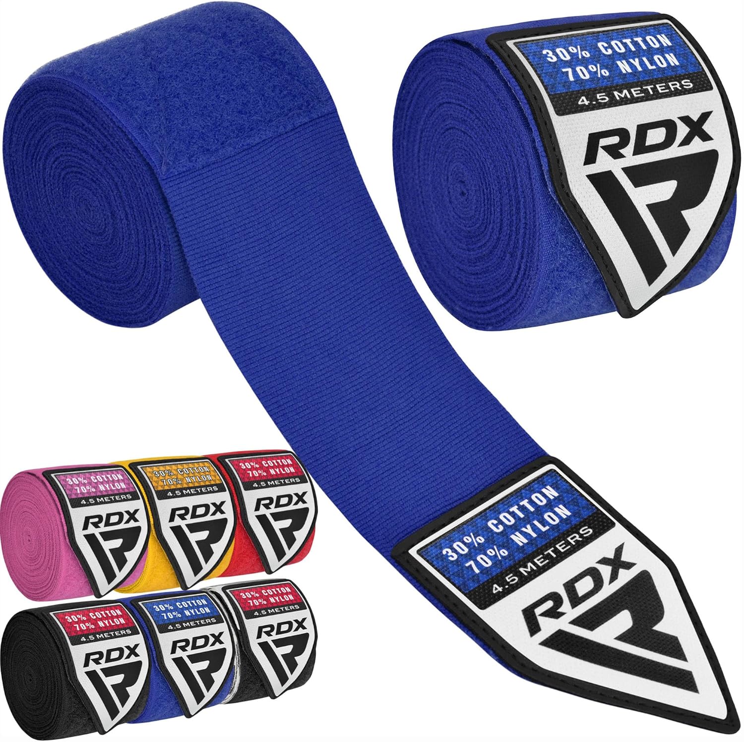 RDX Vendas de Boxeo para Manos 4.5M \/ 180 Pulgadas \u2013 Guantes...