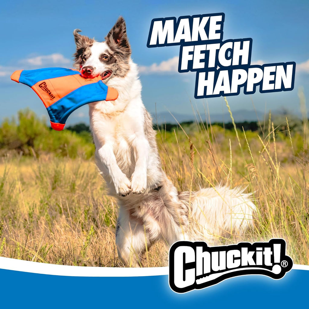 Chuckit! Ardilla voladora para perro - Juguete de búsqueda flotante...