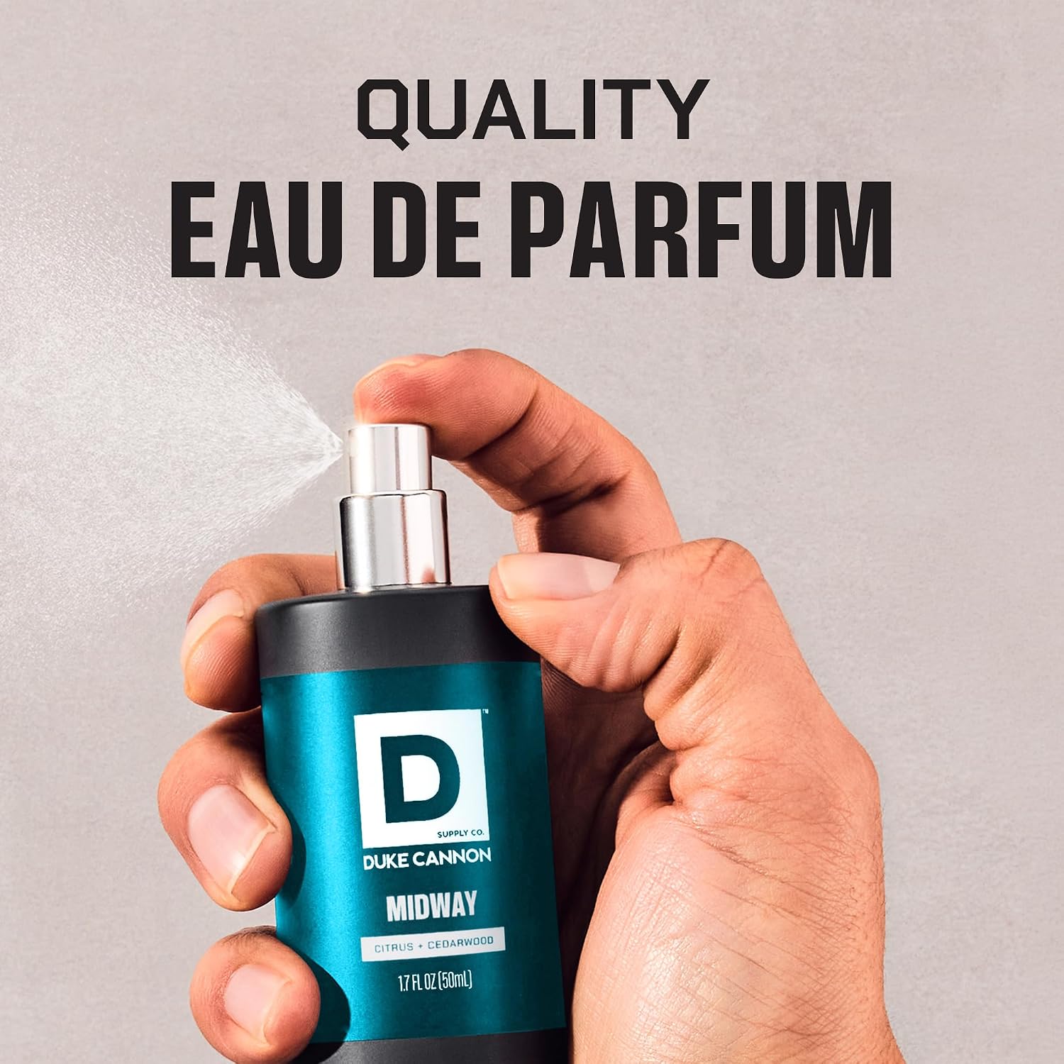 Duke Cannon Proper Cologne Midway | Eau de Parfum para hombre, cítr...